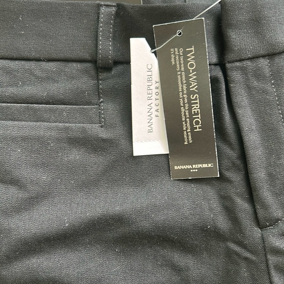 NWT Banana Republic Women’s Size 6 Sloan Fit Mid Rise Crop Length Trouser - Picture 4 of 6